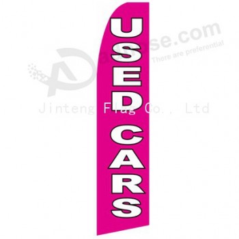 Wholesale customized High-end custom 335X75 swooper flag with high quality and any size
