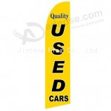 Outdoor-Custom-Printing Großhandel 322x75 Qualität Gebrauchtwagen 012c Swooper Flags