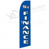 Buiten gedrukte strand vliegende banner teardrop banner