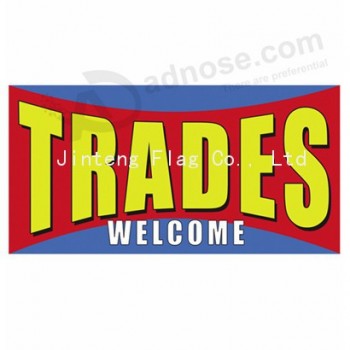 Wholesale Customized Printing Trades Advertising Personalized Banner Flags