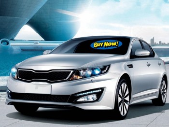 Factory direct wholesale print car static clings for sale with high quality and any size