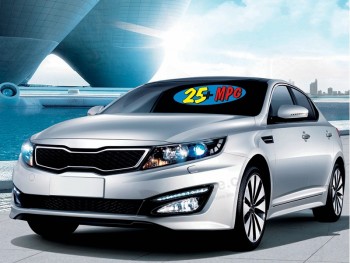 Factory custom vinyl car static clings for sale with high quality and any size