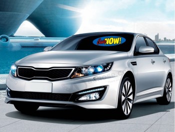 Wholesale custom vinyl static clings for cars with your logo