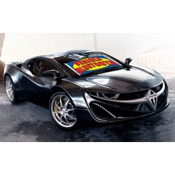Factory wholesale custom car windshield banners with high quality and any size