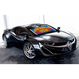 Factory wholesale custom vinyl windshield banners with high quality and any size
