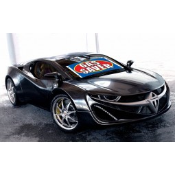 Factory wholesale custom windshield banners for cars with high quality and any size