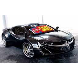 Factory wholesale custom windshield banners for cars with high quality and any size