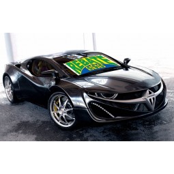Factory wholesale custom windshield banners graphics with high quality and any size