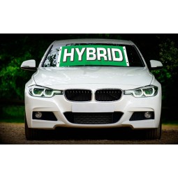 Factory wholesale custom reflective windshield banners for cars with high quality and any size