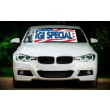 Custom print windshield banner GI with high quality and any size