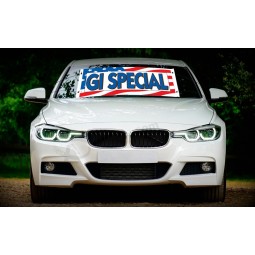 Custom print windshield banner GI with high quality and any size