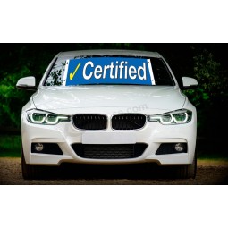Wholesale custom windshield banners graphics with high quality and any size