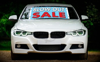 Factory wholesale custom windshield banners for cars with high quality and any size