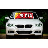 Atacado personalizado pára-brisa banners e adesivos