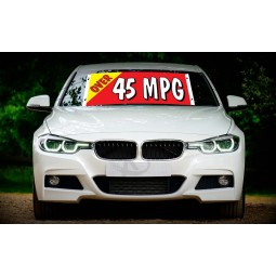Banner e adesivi personalizzati per parabrezza