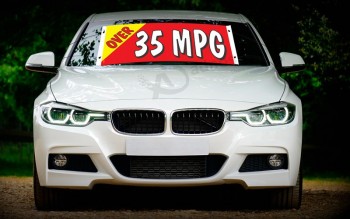 Factory wholesale custom vinyl windshield banners with high quality and any size