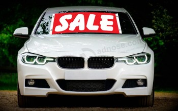 Wholesale custom windshield banners and stickers with high quality and any size
