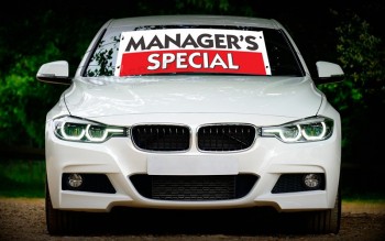 Custom windshield banners and decals with high quality and any size