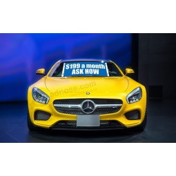 Factory  custom reflective windshield banners for cars 199 with high quality and any size