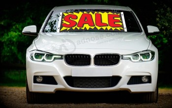 Factory wholesale custom car windshield banners sale