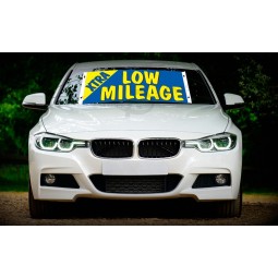 Factory wholesale windshield banners for cars Low with high quality and any size