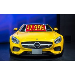 Factory custom vinyl windshield banners 7995 with high quality and any size