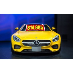Wholesale custom windshield banners and decals 14995 with high quality and any size