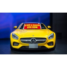 Factory wholesale corvette windshield banners 169 with high quality and any size