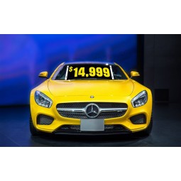 Custom vinyl windshield banners with high quality and any size