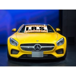 Windshield banners and decals IRS with high quality and any size
