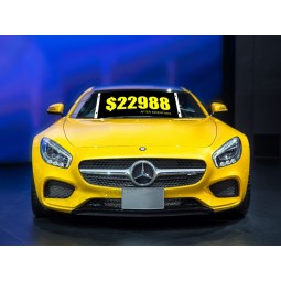 Car windshield banners 22988 with high quality and any size