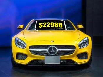 Car windshield banners 22988 with high quality and any size