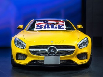 Patriotic windshield bannersSALE with high quality and any size