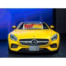 Wholesale custom windshield banners and decals with high quality and any size