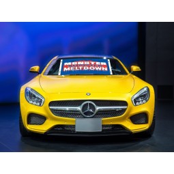Custom High-end car windshield banners with high quality and any size