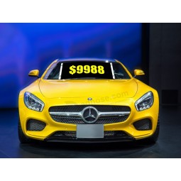 Factory wholesale custom high-quality car windshield banners 9988 with high quality and any size