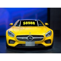 Factory wholesale  custom vinyl windshield banners 8988 with high quality and any size