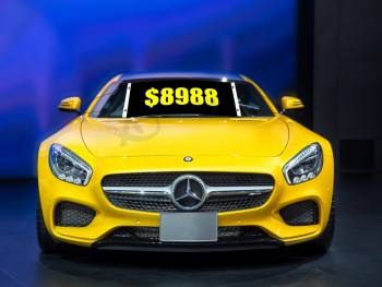 Factory wholesale custom vinyl windshield banners 8988 with high quality and any size
