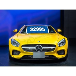 Car windshield banners custom & design 2995# low price with high quality and any size