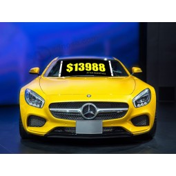 Custom auto windshield banners 13988 with high quality and any size
