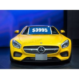 Reflective windshield banners for cars 3995 with high quality and any size