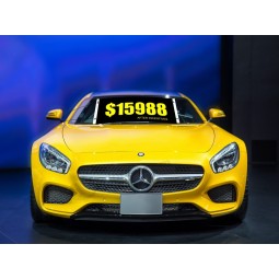 Custom Benz windshield banners 15988 with high quality and any size