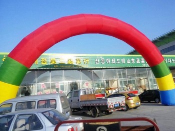 Factory custom rainbow Inflatable arch wholesale with high quality and any size