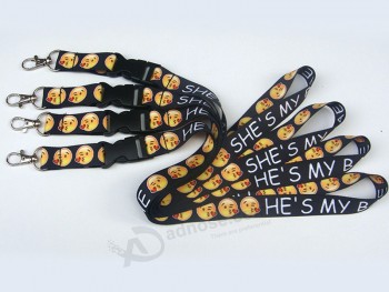 Custom personalized breakaway lanyards for badge holders with your logo