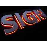 Zie grotere afbeelding hete verkopende buitenlicht omhoog alfabet letters plastic lichtgevende letters hete verkopen