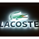 人気のあるアクリルの輝く手紙店オープンサイン、レーザー切断機shの刻印看板を導いた