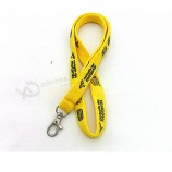 Gepersonaliseerde polyester bedrukte lanyards op maat van de fabriek voor badgehouders