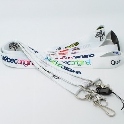 Custom high-end cheap jewelry personalized lanyards with no minimum order for badge holders