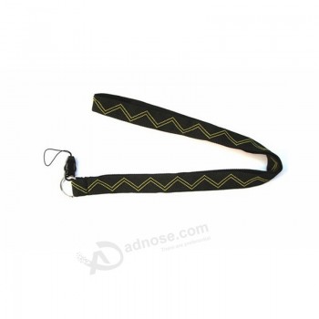 China wholesale high quality low price woven personalized lanyard neck lanyard for badge holders with logo