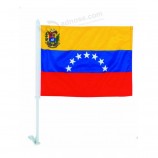 Bandera modificada para requisitos particulares al por mayor del coche de ventana del poliéster del cf006 de la alta calidad